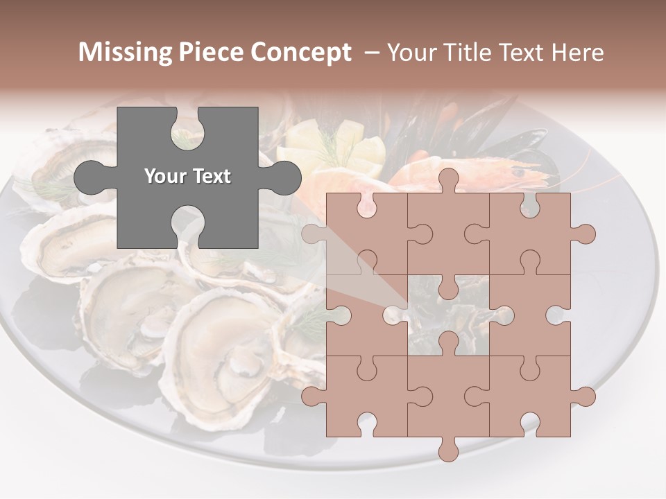 Shrimp Crustacean Cuisine PowerPoint Template