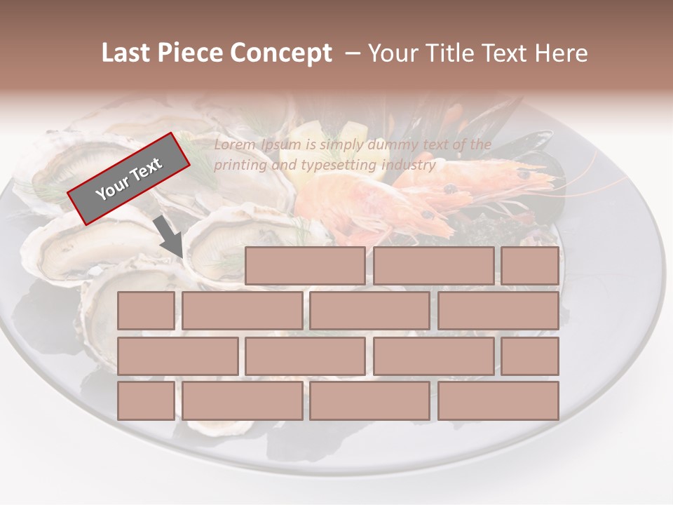 Shrimp Crustacean Cuisine PowerPoint Template