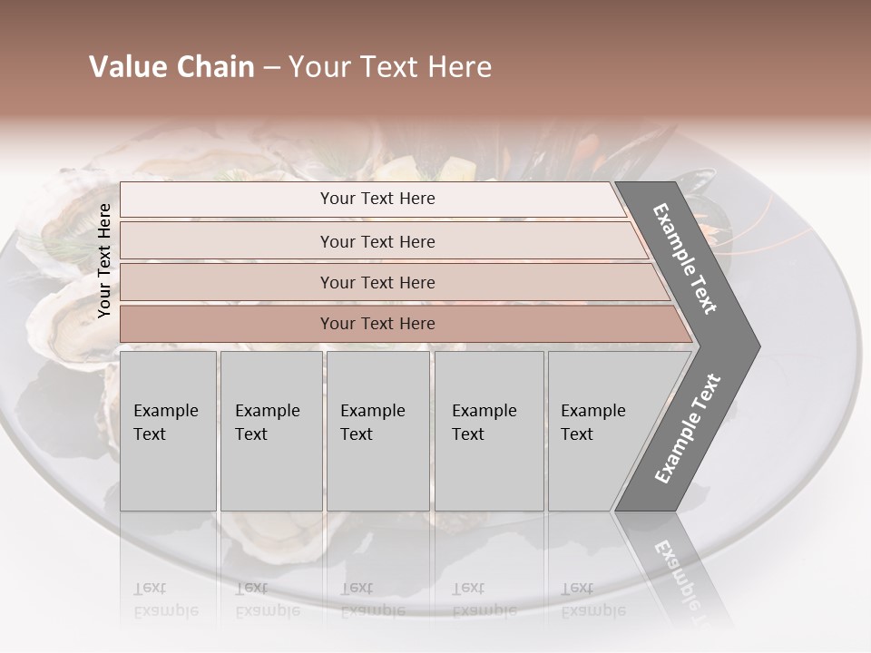 Shrimp Crustacean Cuisine PowerPoint Template