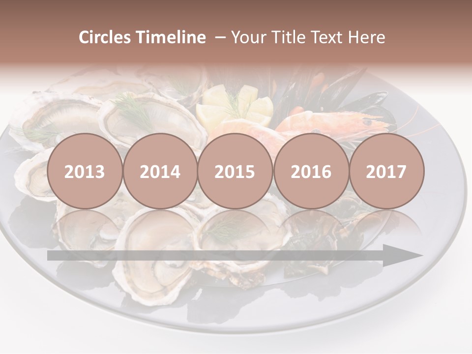 Shrimp Crustacean Cuisine PowerPoint Template