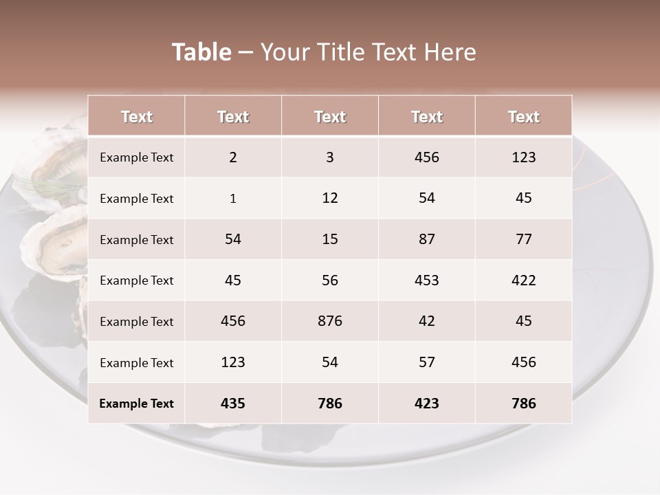 Shrimp Crustacean Cuisine PowerPoint Template