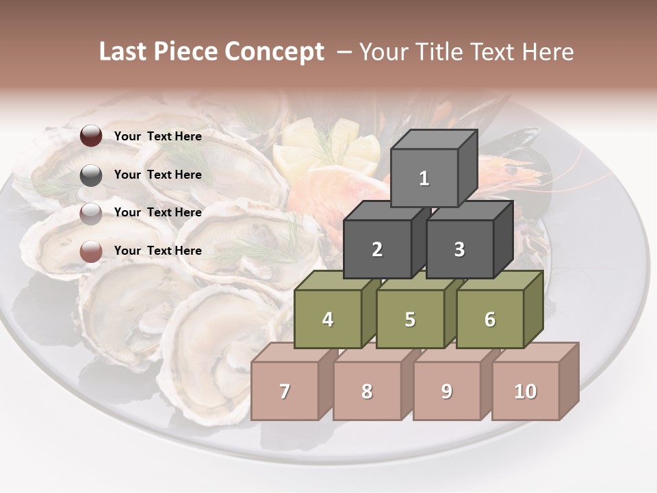 Shrimp Crustacean Cuisine PowerPoint Template