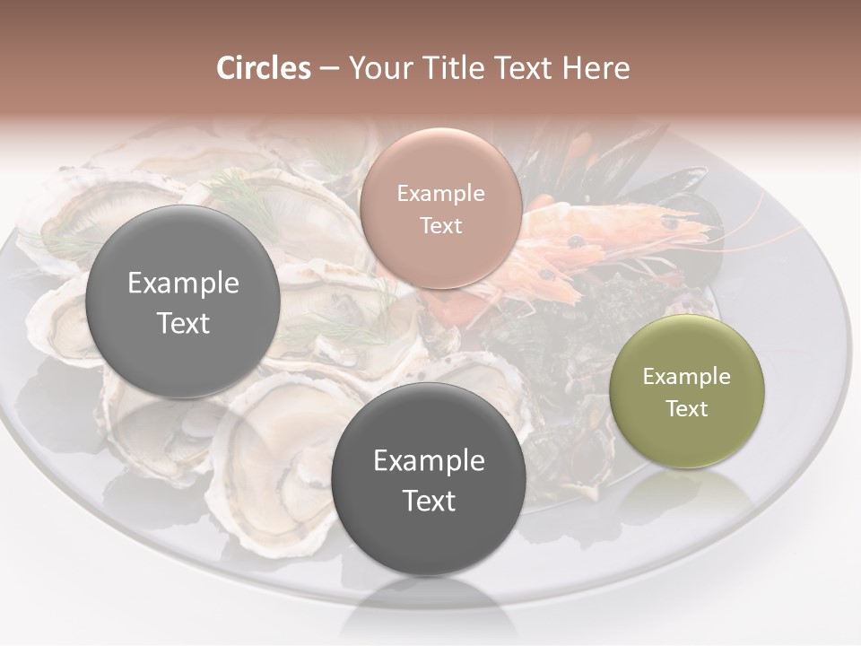 Shrimp Crustacean Cuisine PowerPoint Template