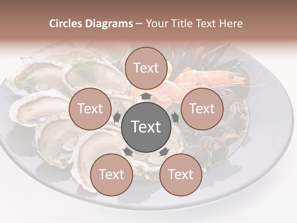 Shrimp Crustacean Cuisine PowerPoint Template