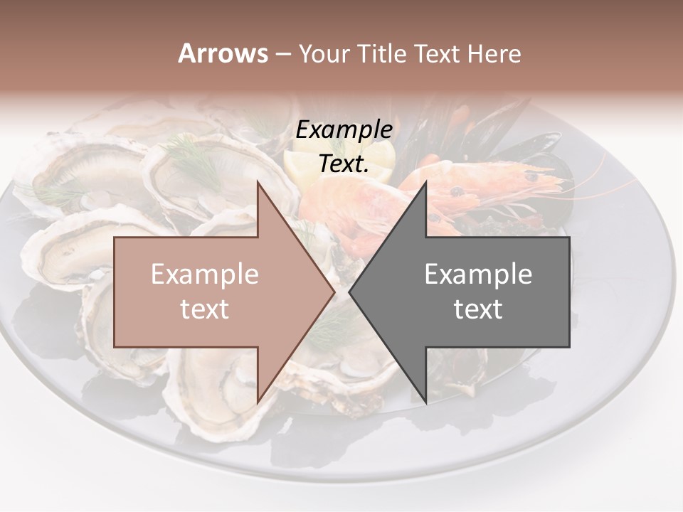 Shrimp Crustacean Cuisine PowerPoint Template