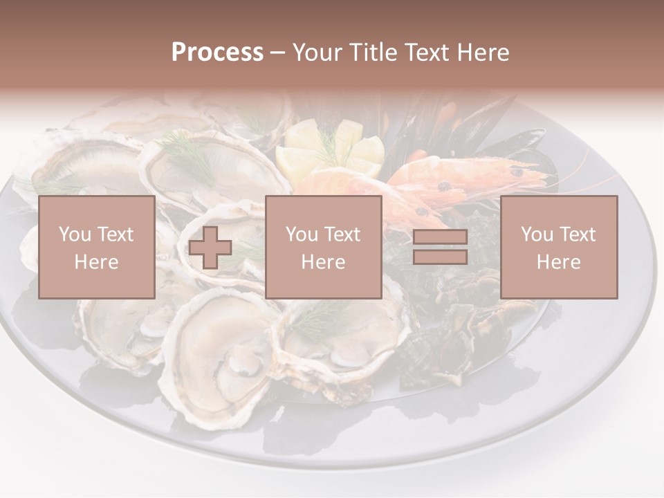 Shrimp Crustacean Cuisine PowerPoint Template