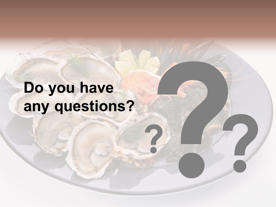 Shrimp Crustacean Cuisine PowerPoint Template
