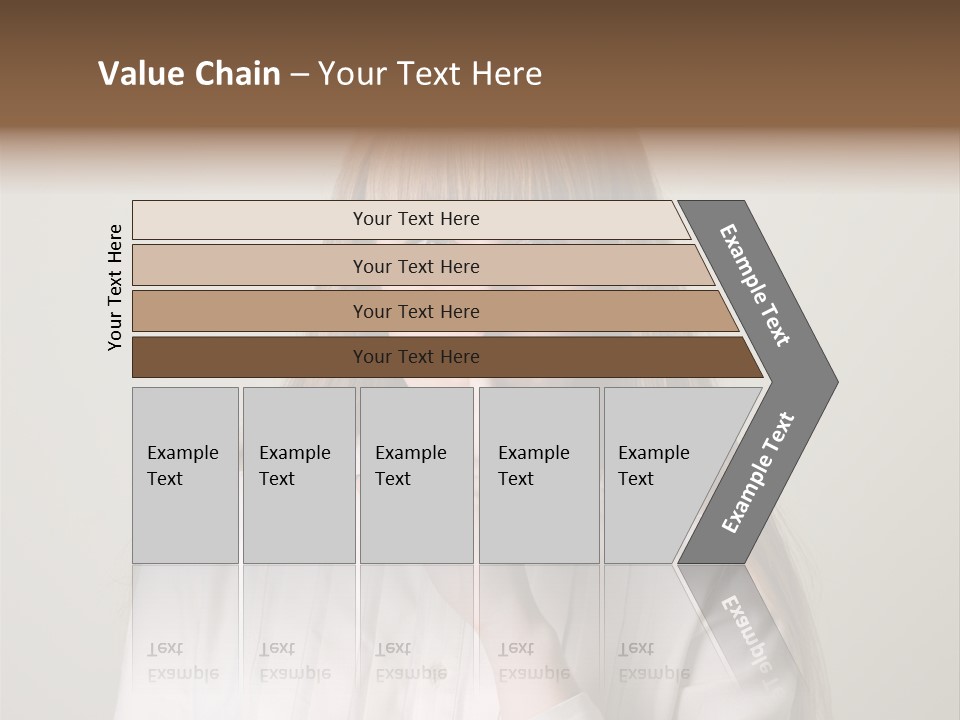 Mouth Face Caucasian PowerPoint Template