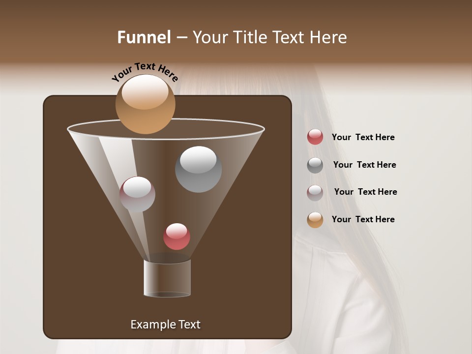 Mouth Face Caucasian PowerPoint Template