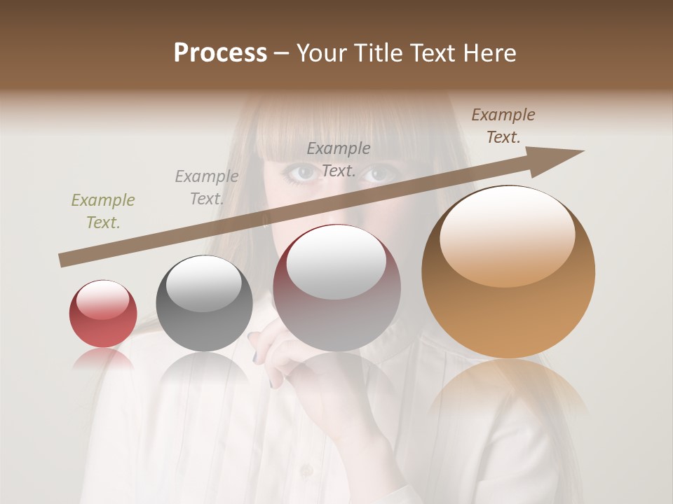 Mouth Face Caucasian PowerPoint Template