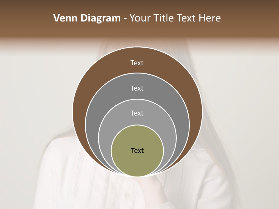 Mouth Face Caucasian PowerPoint Template
