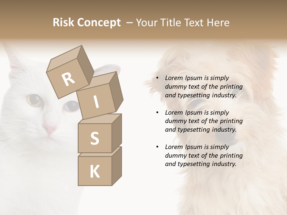 Feline Together Group PowerPoint Template