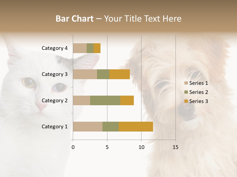 Feline Together Group PowerPoint Template