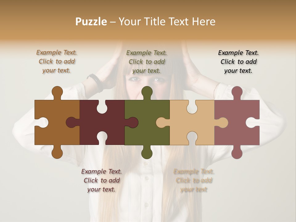 Noise Yell Silence PowerPoint Template