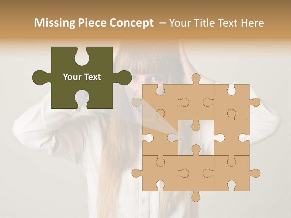 Noise Yell Silence PowerPoint Template