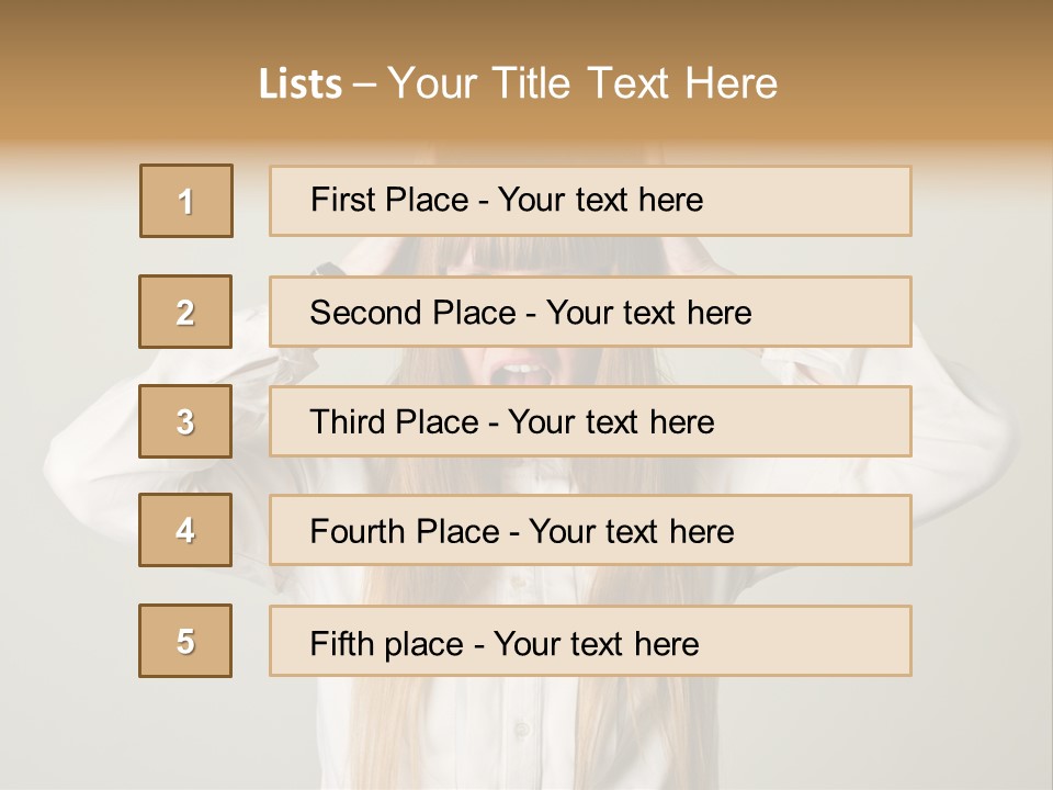 Noise Yell Silence PowerPoint Template