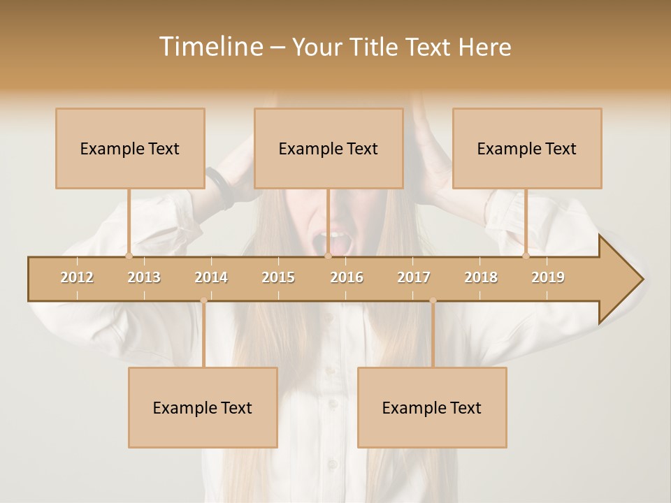 Noise Yell Silence PowerPoint Template