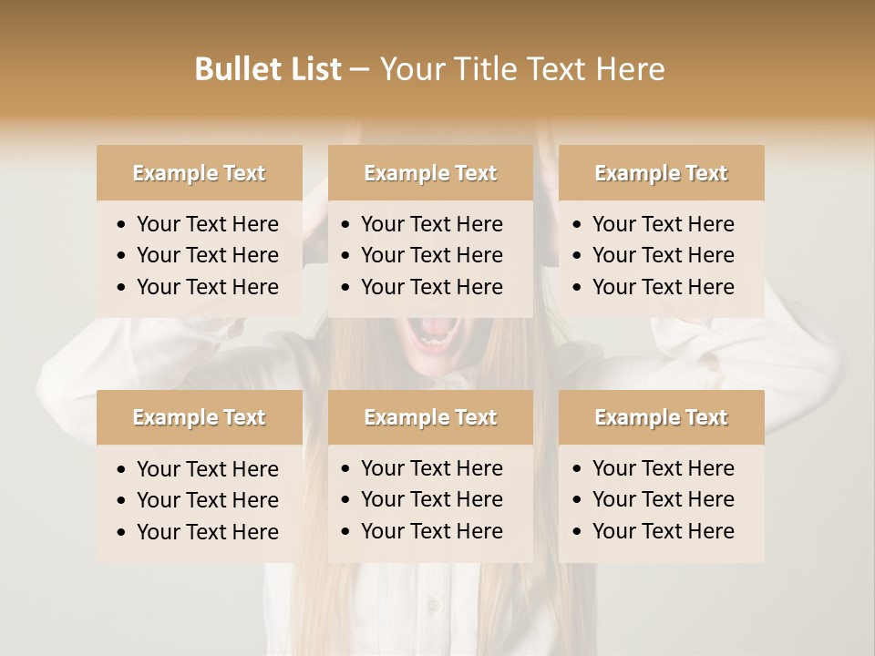 Noise Yell Silence PowerPoint Template