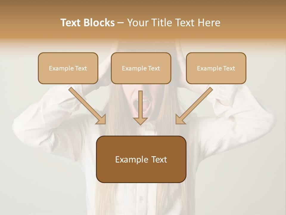 Noise Yell Silence PowerPoint Template
