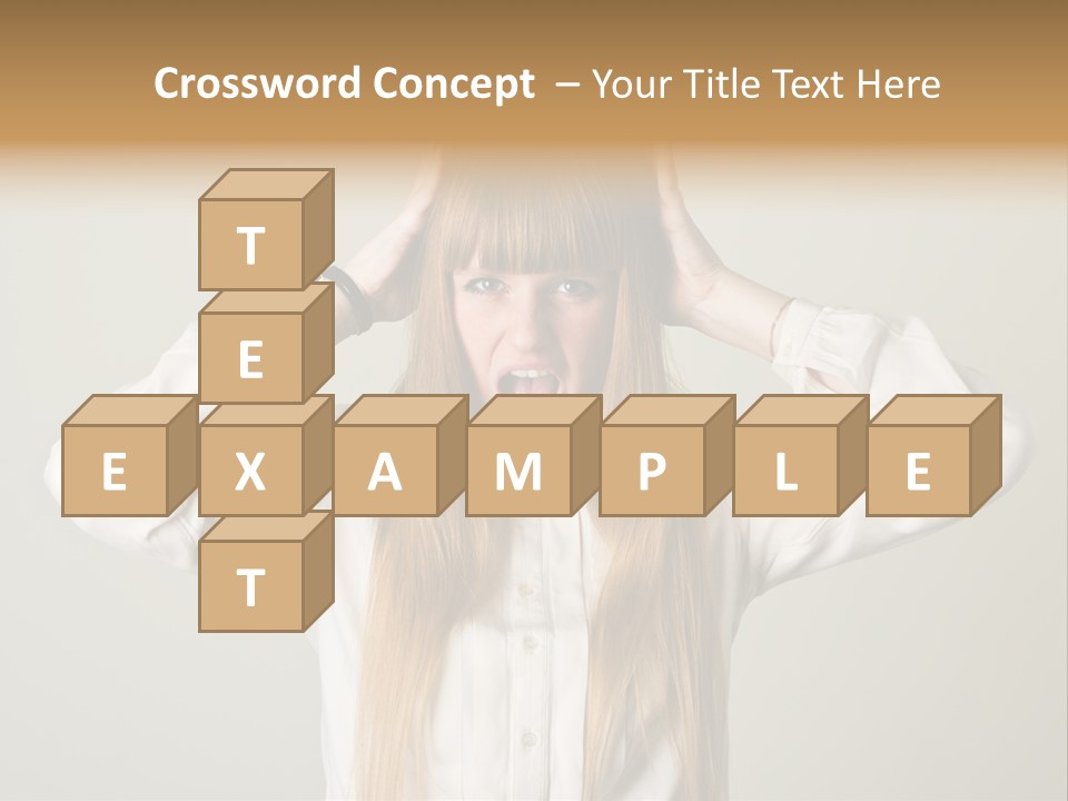 Noise Yell Silence PowerPoint Template