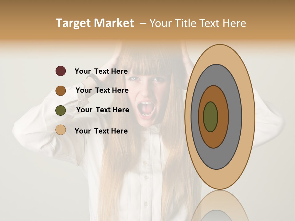 Noise Yell Silence PowerPoint Template