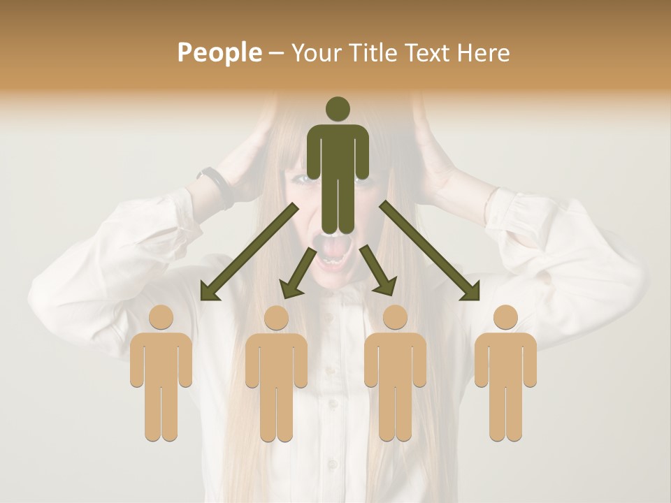 Noise Yell Silence PowerPoint Template