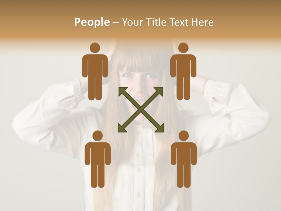 Noise Yell Silence PowerPoint Template