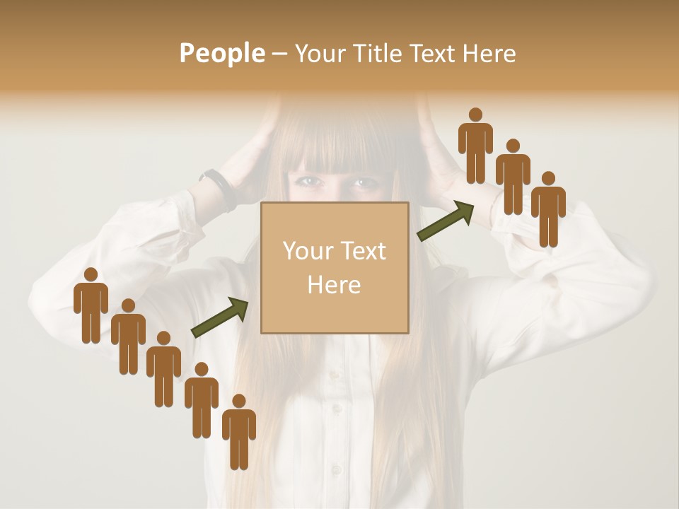 Noise Yell Silence PowerPoint Template