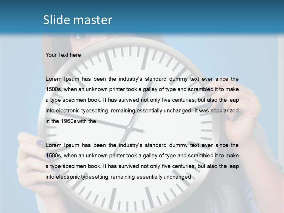 Watch Stick Speed PowerPoint Template