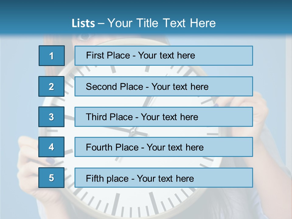 Watch Stick Speed PowerPoint Template