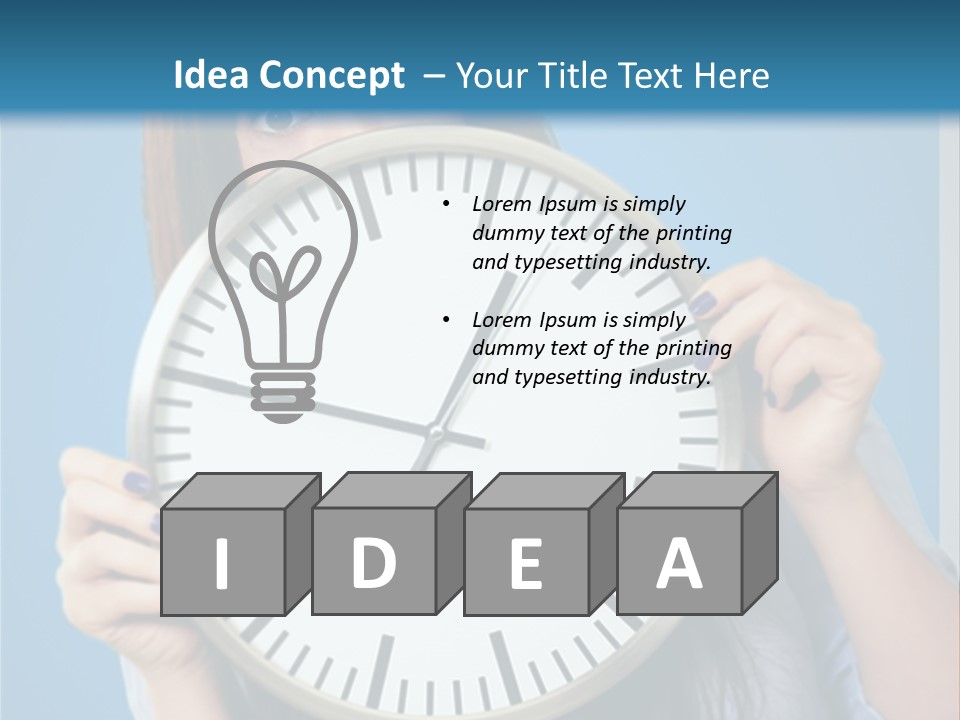 Watch Stick Speed PowerPoint Template