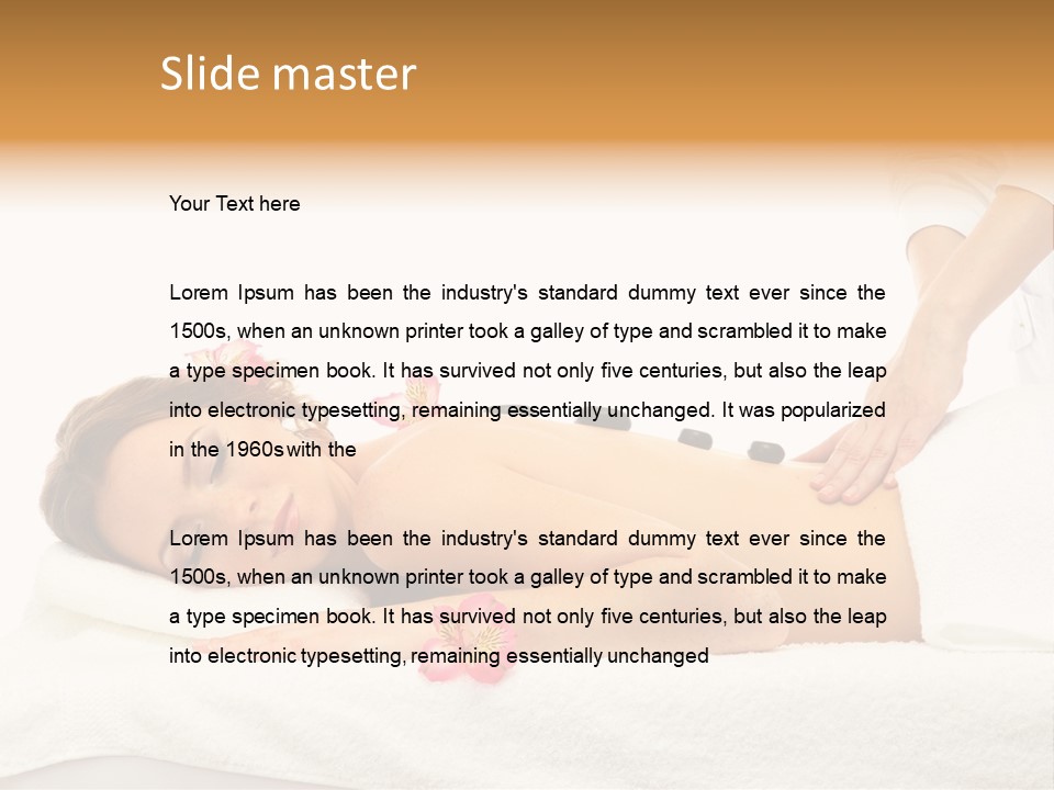 Salon Human Attractive PowerPoint Template