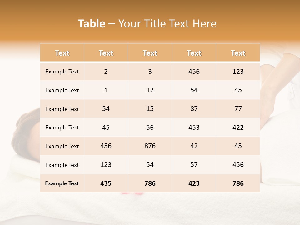 Salon Human Attractive PowerPoint Template
