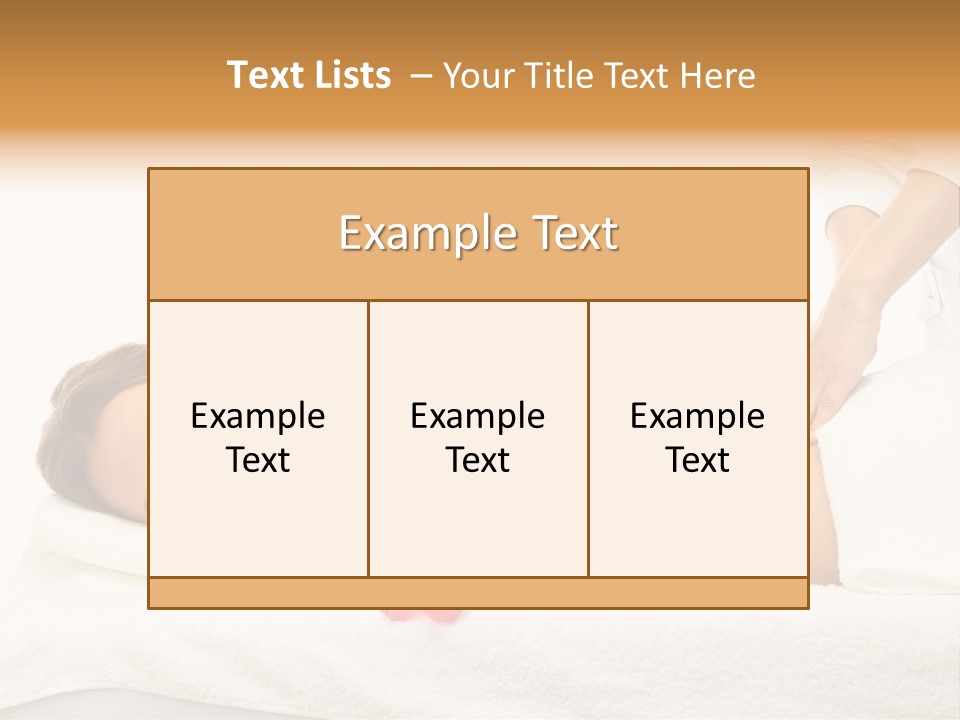 Salon Human Attractive PowerPoint Template
