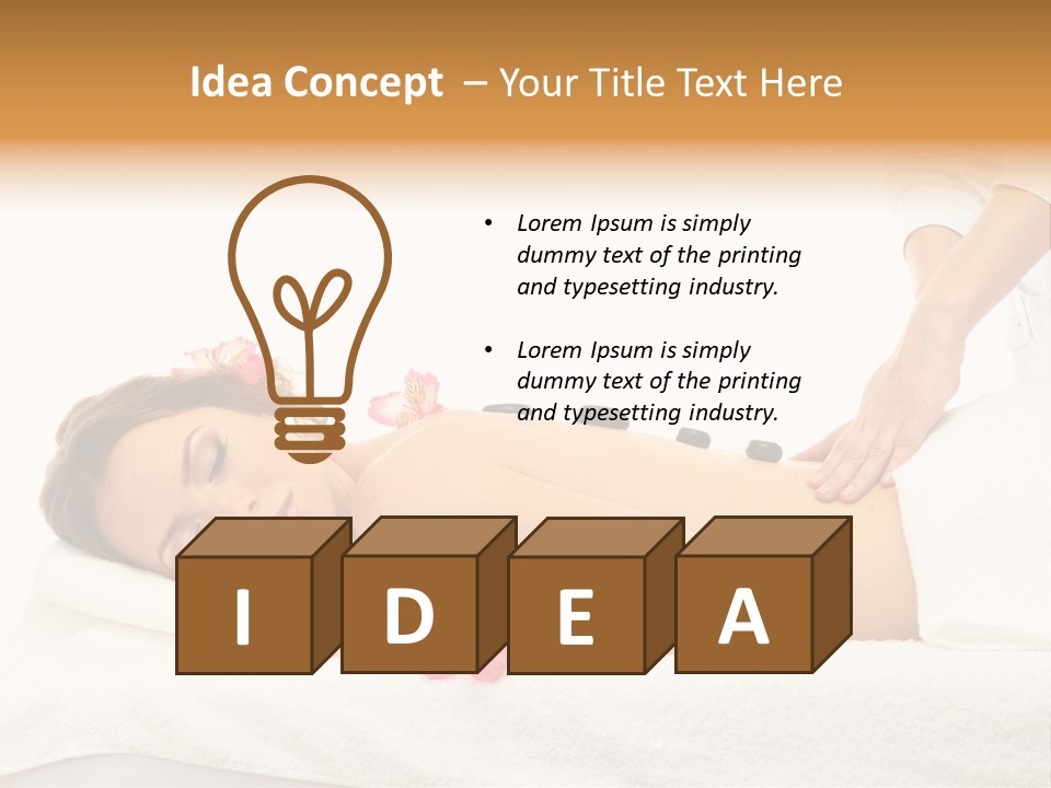 Salon Human Attractive PowerPoint Template