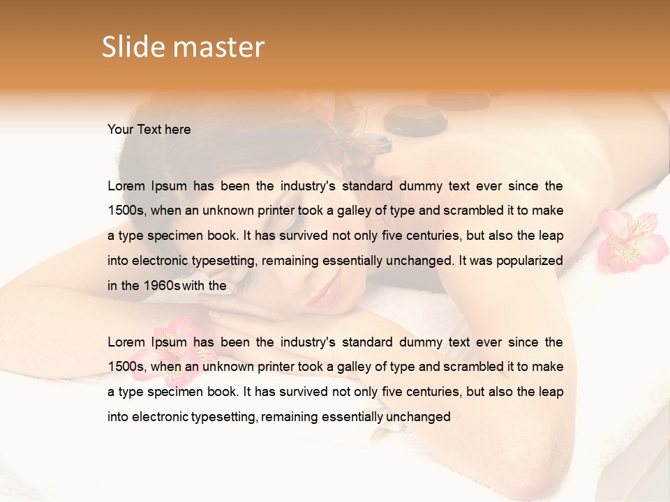 Therapy Alternative Massage PowerPoint Template