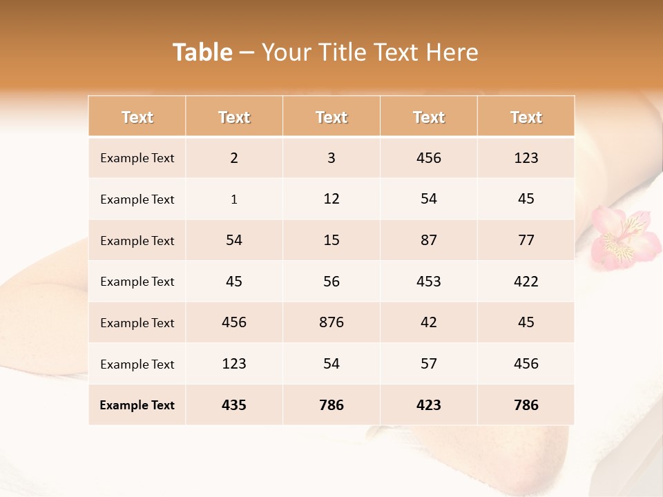 Therapy Alternative Massage PowerPoint Template