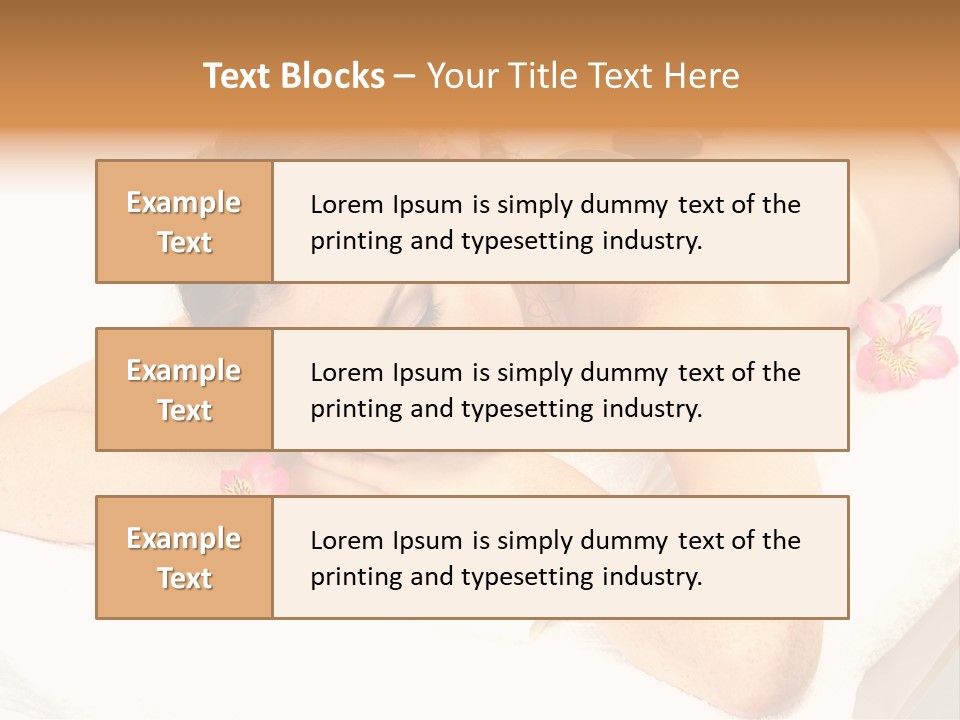 Therapy Alternative Massage PowerPoint Template