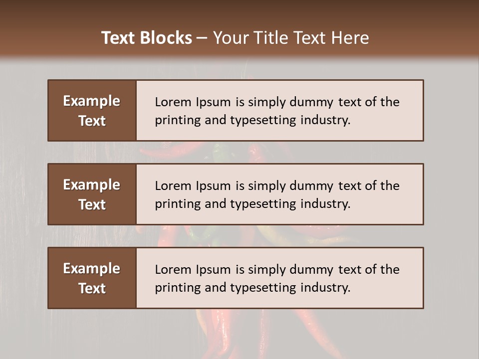 Element Wooden Raw PowerPoint Template