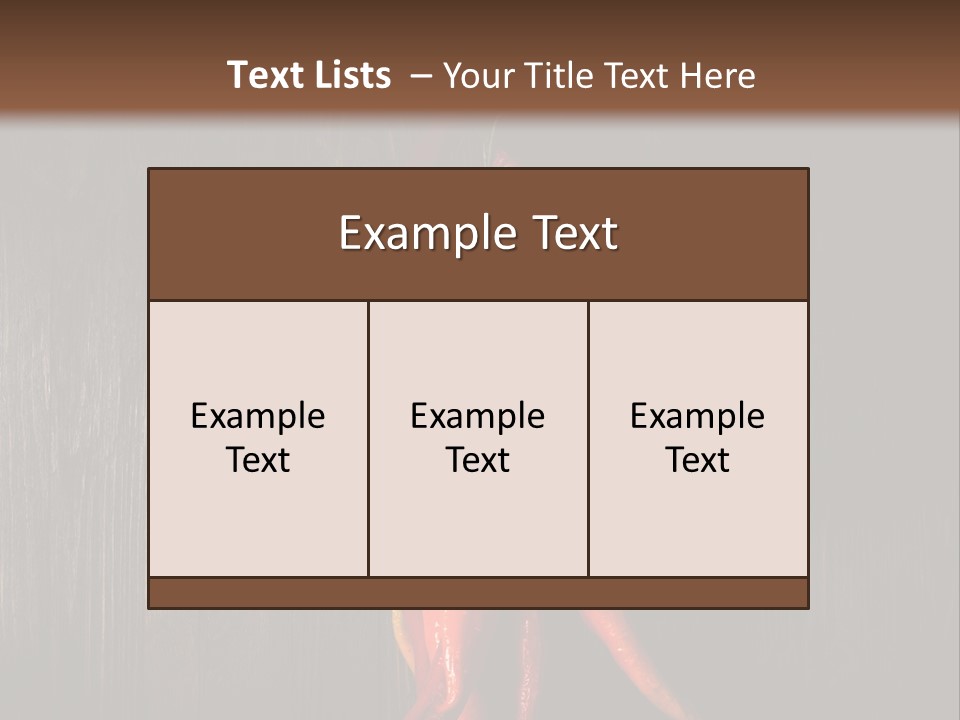 Element Wooden Raw PowerPoint Template