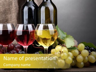 Season Winemaker Gourmet PowerPoint Template