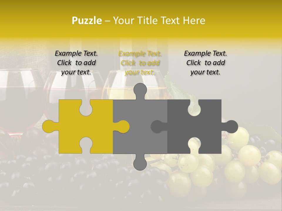 Season Winemaker Gourmet PowerPoint Template