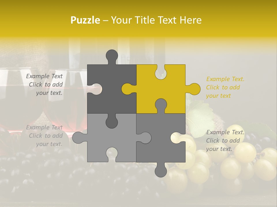 Season Winemaker Gourmet PowerPoint Template