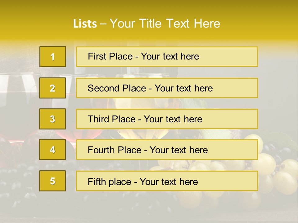 Season Winemaker Gourmet PowerPoint Template
