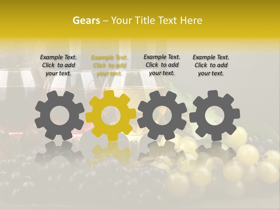 Season Winemaker Gourmet PowerPoint Template