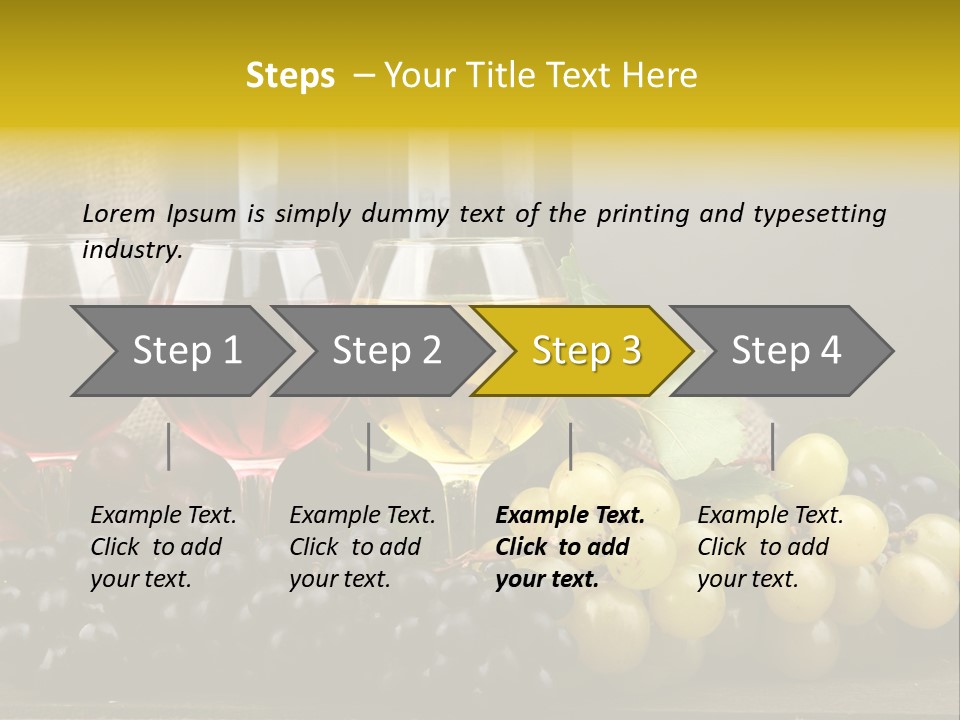 Season Winemaker Gourmet PowerPoint Template