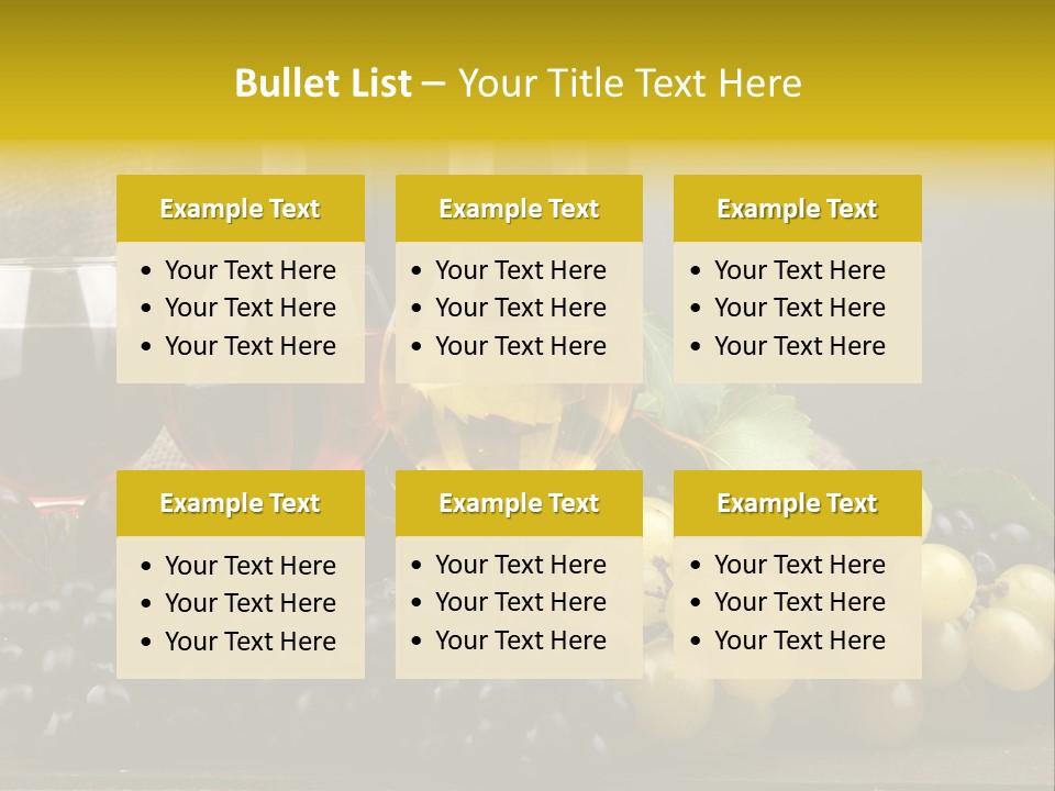 Season Winemaker Gourmet PowerPoint Template