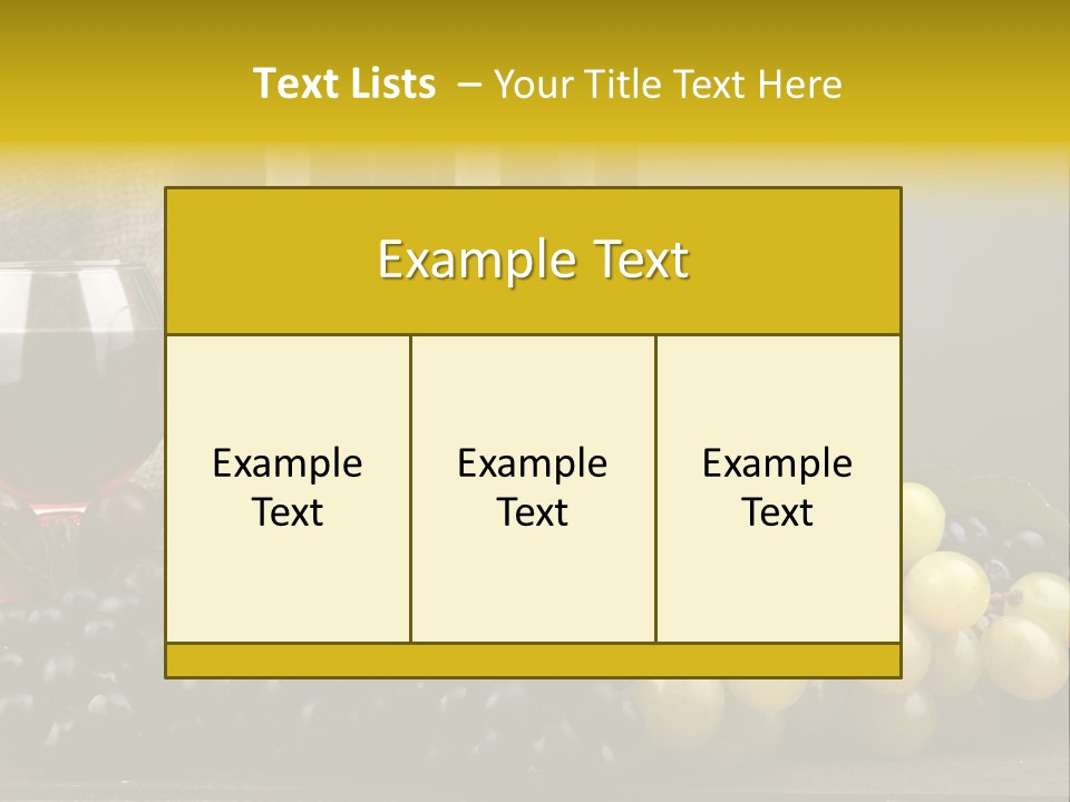 Season Winemaker Gourmet PowerPoint Template