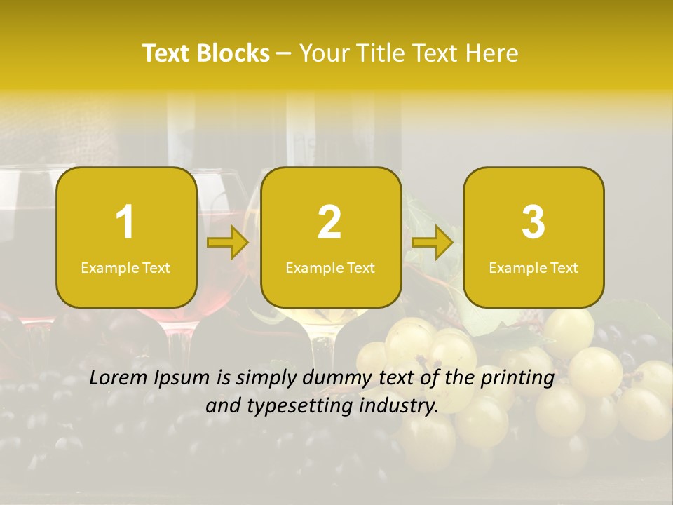 Season Winemaker Gourmet PowerPoint Template