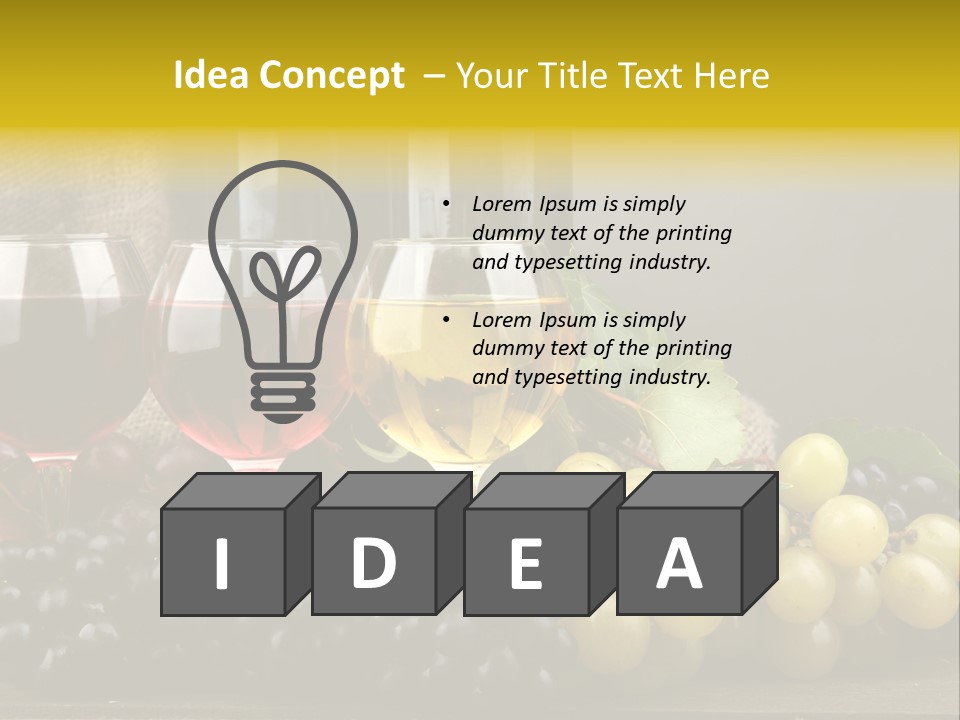 Season Winemaker Gourmet PowerPoint Template